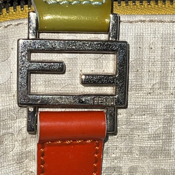 RARE FIND FENDI multicolored mini speedy hand bag pristine condition - Picture 6 of 14